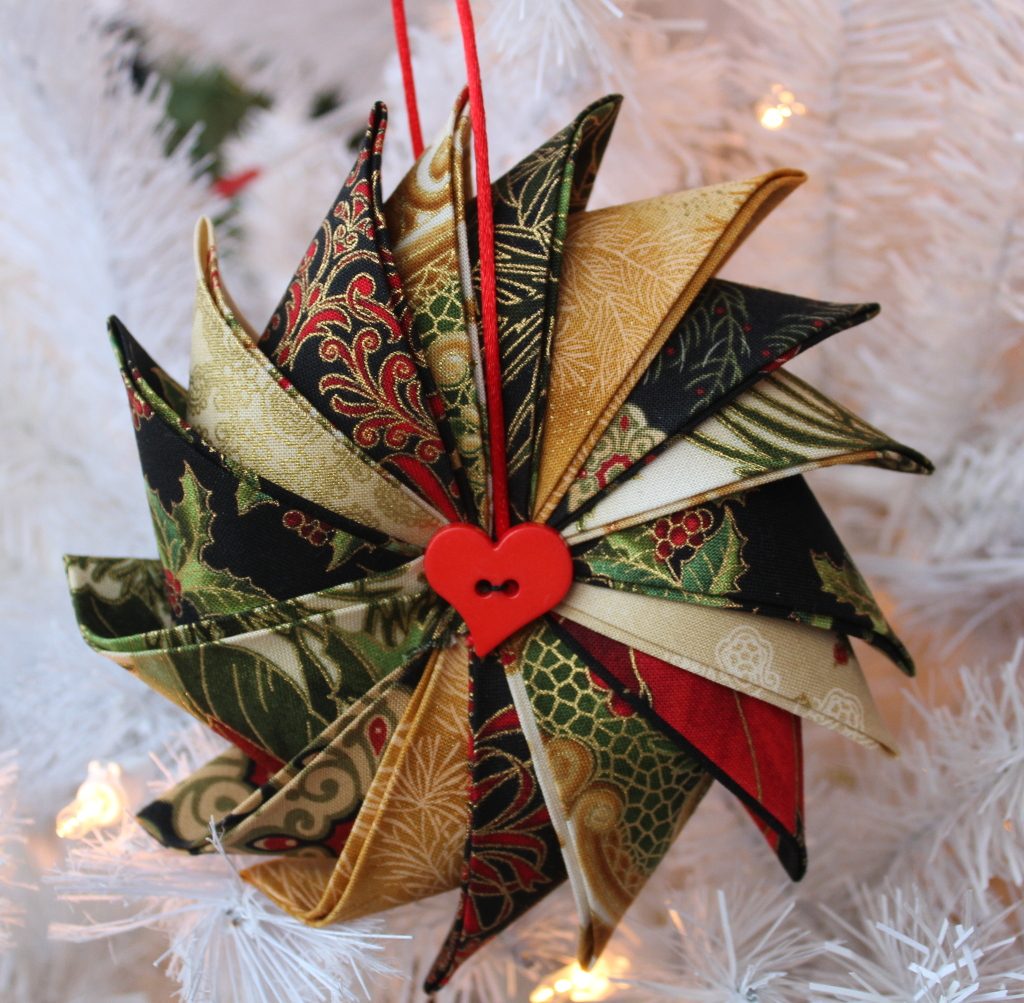 Prairie Point Star Ornament | Stitch by Stitch Quilting