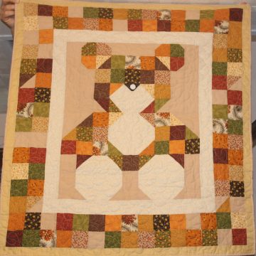 Patchwork Teddy Bear