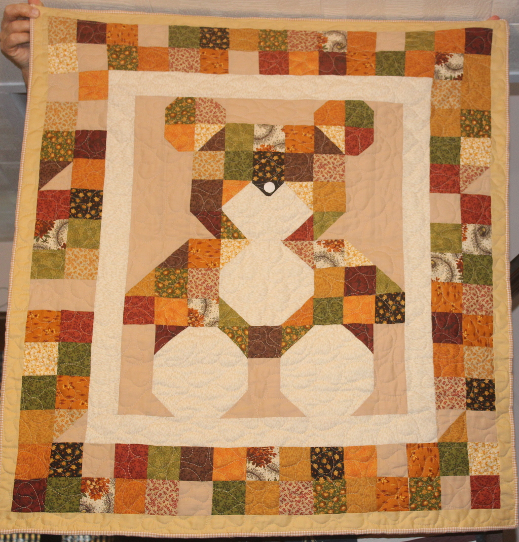 Patchwork Teddy Bear Stitch By Stitch Quilting